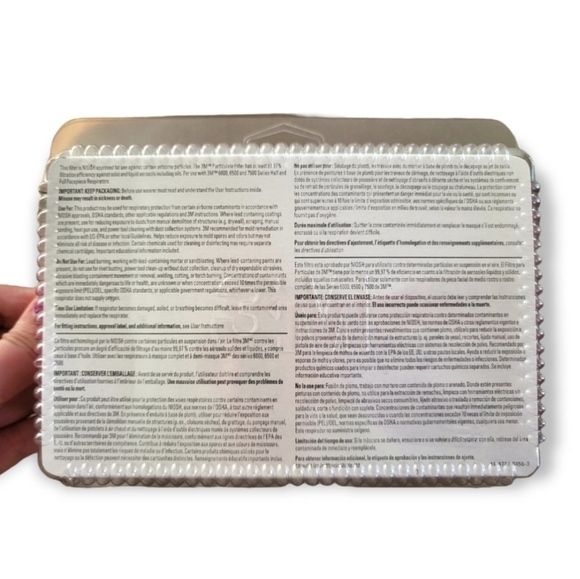 New 3M P100 Performance Filters for Respirator Masks - Picture 4 of 4